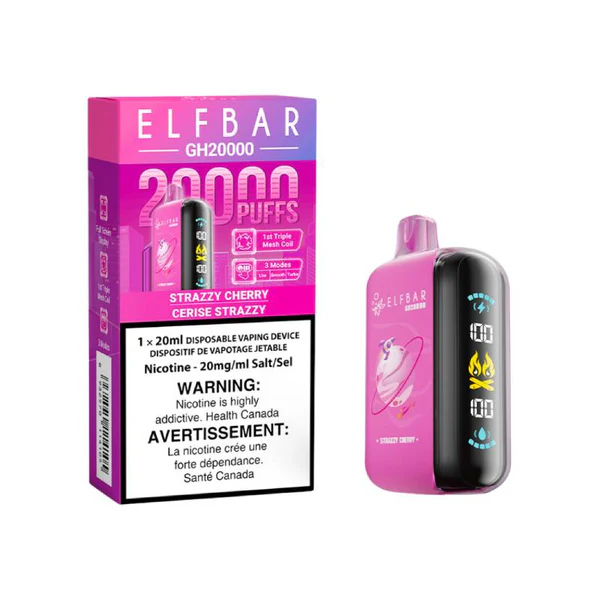 elf bar gh20000 strazzy cherry disposable vape, 20k puffs elf bar gh20000 strazzy cherry disposable vape, 20k puffs