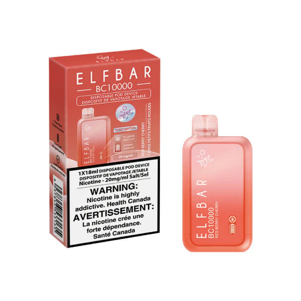 elf bar bc10000 disposable vape red berry cherry, 10000 puffs elf bar bc10000 disposable vape red berry cherry, 10000 puffs