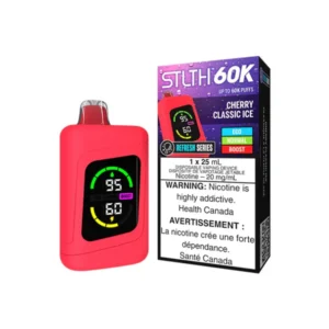 stlth 60k disposable refresh series cherry classic ice