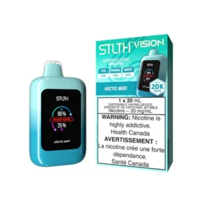 Home stlth vision arctic mint 20k disposable vape, 20ml