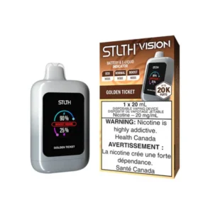 Home stlth vision golden ticket 20k disposable vape, 20ml