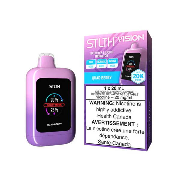 stlth vision quad berry 20k disposable vape, 20mg/ml stlth vision quad berry 20k disposable vape, 20mg/ml