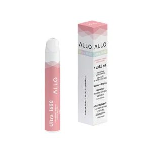 allo 1600 strawberry banana disposable vape
