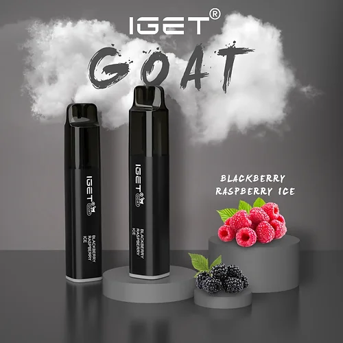 iget goat blackberry raspberry ice – 5000 puffs