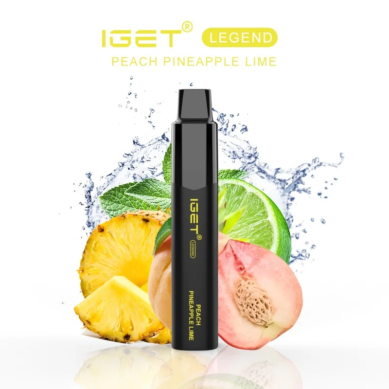 iget legend peach pineapple lime – 4000 puffs
