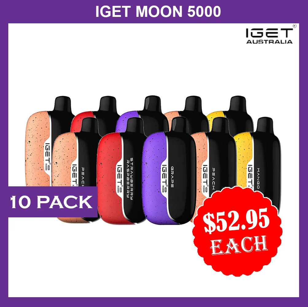 iget moon 5000 puffs – 10 pack