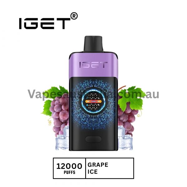 iget one 12000 puffs grape ice
