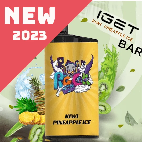iget bar kiwi pineapple ice – 3500 puffs