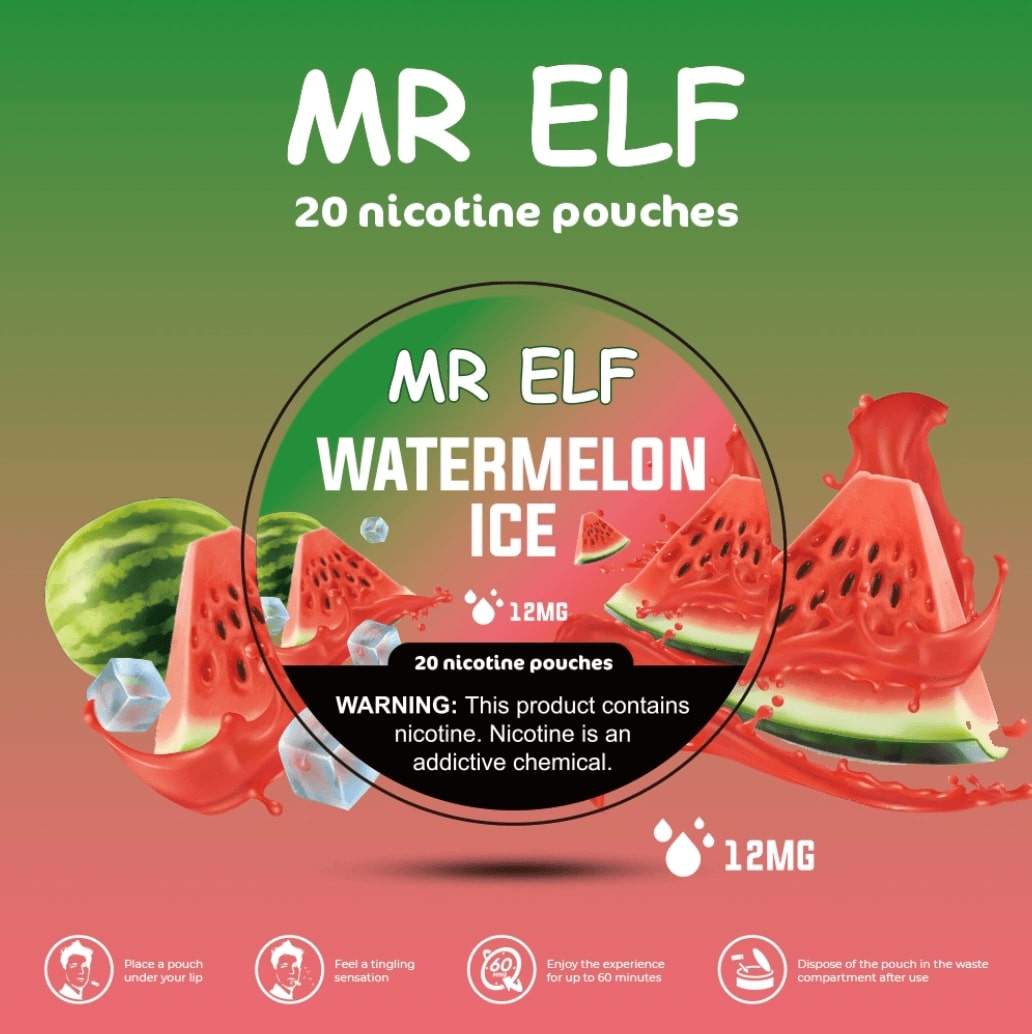 mr elf snus nicotine pouch 12mg