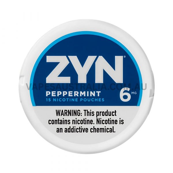 zyn nicotine pouches mini peppermint