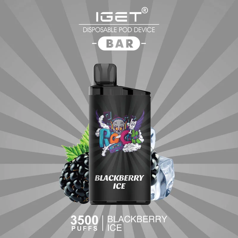 iget bar blackberry ice – 3500 puffs